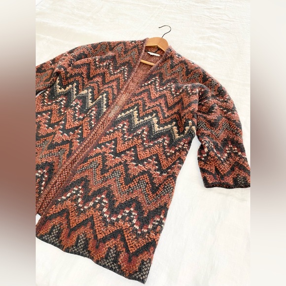 Lucky Brand Boho Open Cardigan Sweater - Picture 7 of 13